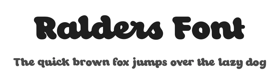 Ralders Font by Aluyeah Studio — Script Handwritten Font