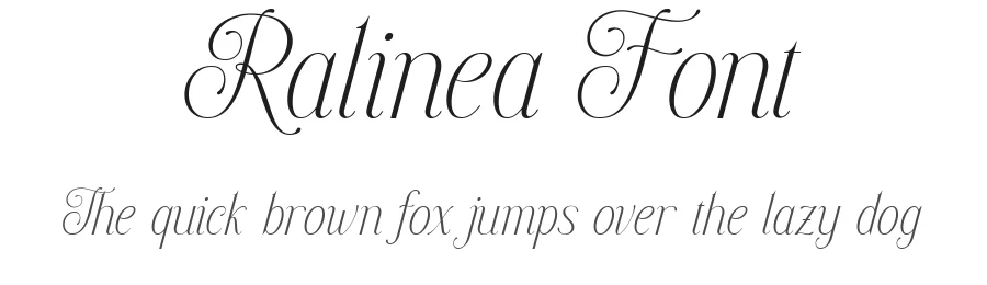 Ralinea Font by Flawless And Co — Script Handwritten Font