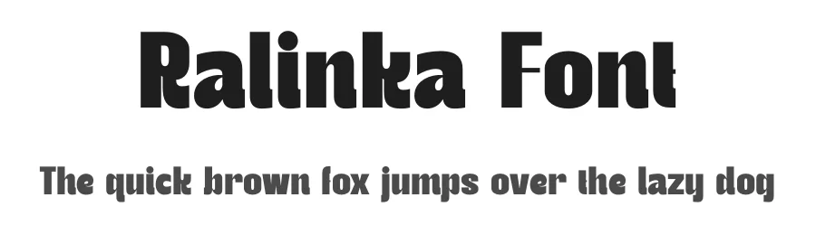 Ralinka Font by TypeLogue — Sans Serif Font