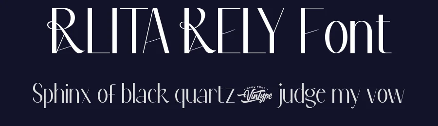 Ralita Kaeli Font by VinType — Display Font — thumbnail 2