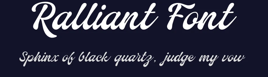 Ralliant Font by Lettermine — Script Handwritten Font — thumbnail 2