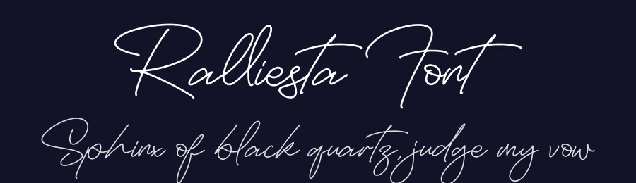 Ralliesta Font by perspectype — Script Handwritten Font — thumbnail 2