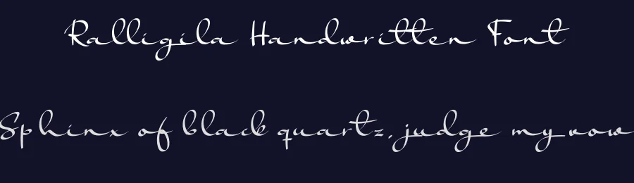 Ralligila Handwritten Font by andikastudio — Script Handwritten Font — thumbnail 2