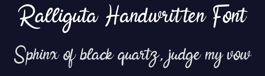 Ralliguta Handwritten Font by andikastudio — Script Handwritten Font — thumbnail 2