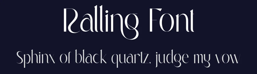 Ralling Font by Sensatype Studio — Sans Serif Font — thumbnail 2