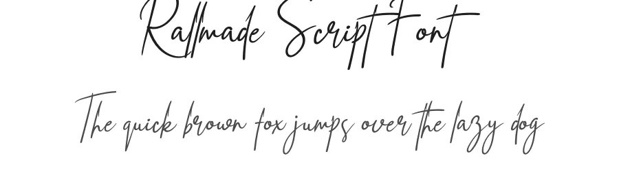 Rallmade Script Font by andikastudio — Script Handwritten Font