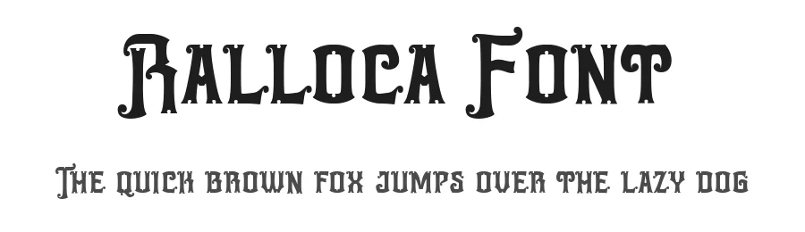 Ralloca Font by TypeClassHeroes — Blackletter Font