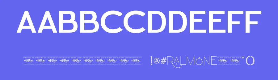 Ralmone Font by Din Studio — Sans Serif Font — thumbnail 3