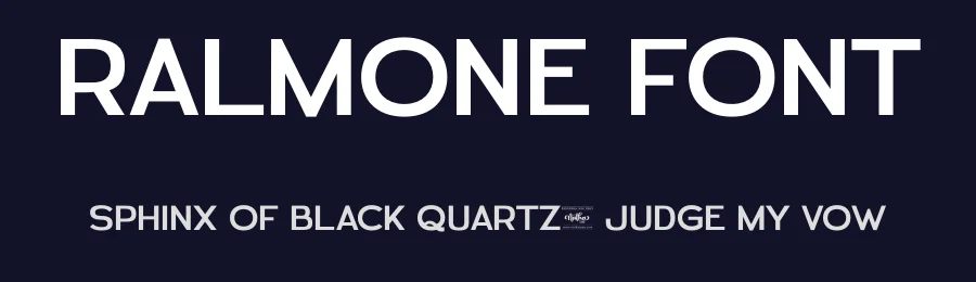 Ralmone Font by Din Studio — Sans Serif Font — thumbnail 2