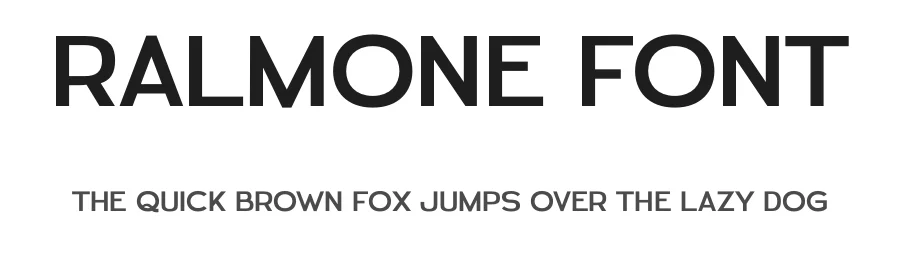 Ralmone Font by Din Studio — Sans Serif Font