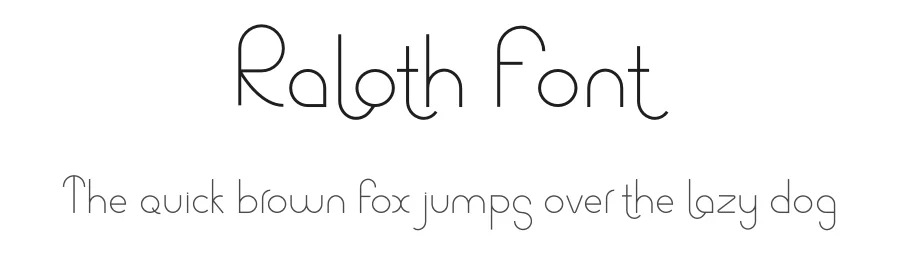 Raloth Font by illushvara — Sans Serif Font