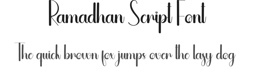 Ramadhan Script Font by andikastudio — Script Handwritten Font