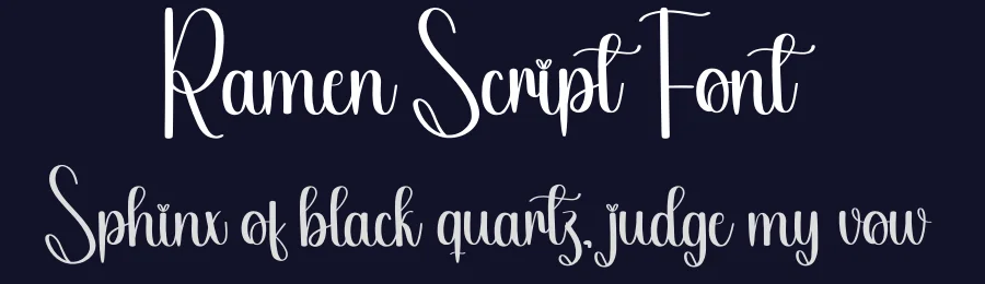 Ramen Script Font by creativeletter — Script Handwritten Font — thumbnail 2