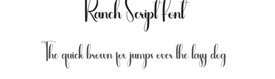 Ranch Script Font by andikastudio — Script Handwritten Font
