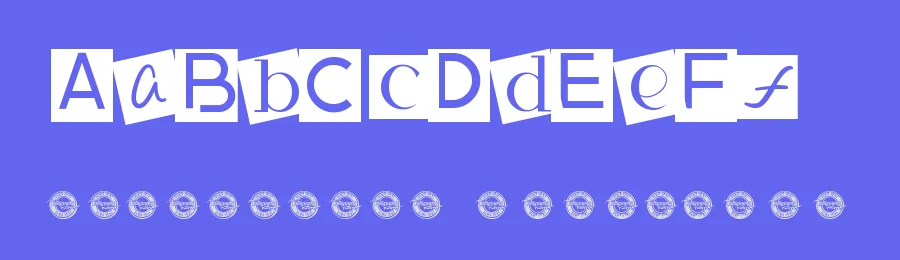Random Box Font by CalligraphyFonts.net — Decorative Font — thumbnail 3