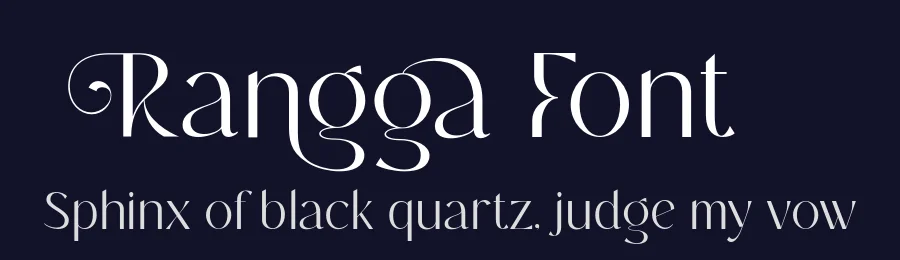 Rangga Font by Sensatype Studio — Sans Serif Font — thumbnail 2
