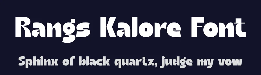 Rangs Kalore Font by timelesstype.co — Display Font — thumbnail 2