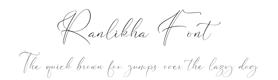 Ranlikha Font by letterfabric — Script Handwritten Font
