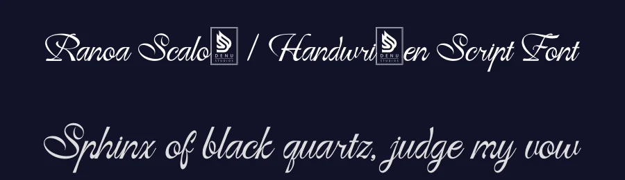 Ranoa Scaloth | Handwritten Script Font by Gracetypestudio — Script Handwritten Font — thumbnail 2