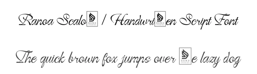Ranoa Scaloth | Handwritten Script Font by Gracetypestudio — Script Handwritten Font