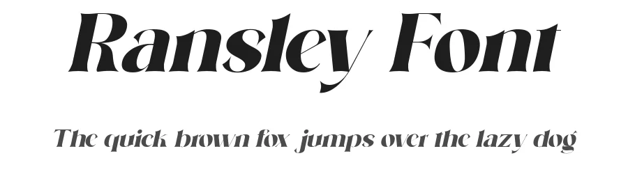 Ransley Font by Muksal Creative — Serif Font