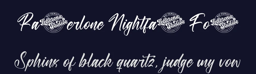 Ranterlone Nightfall Font by letterenastudios — Script Handwritten Font — thumbnail 2