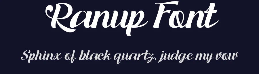 Ranup Font by afkaristudio — Script Handwritten Font — thumbnail 2