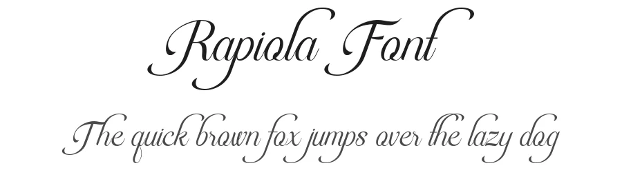 Rapiola Font by Say Studio — Script Handwritten Font