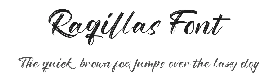 Raqillas Font by zamjumps-studio — Script Handwritten Font