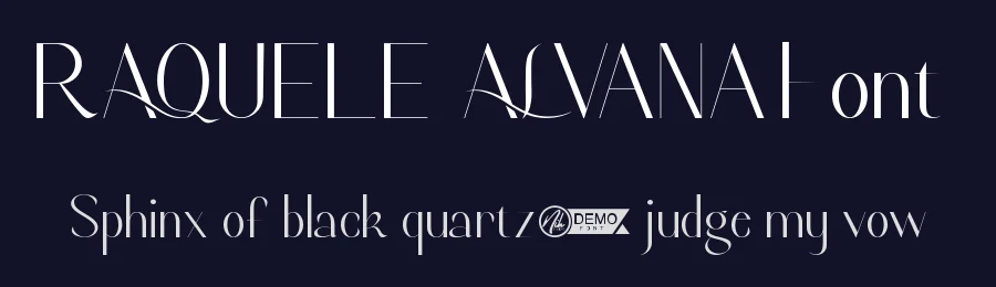 Raquele Alvana Font by nihstudio — Display Font — thumbnail 2
