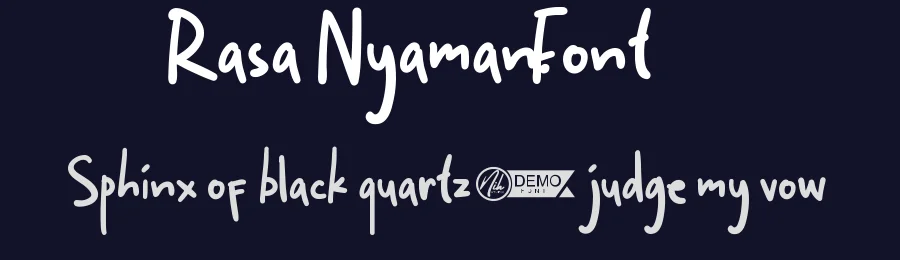 Rasa Nyaman Font by nihstudio — Display Font — thumbnail 2