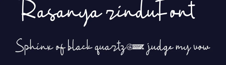 Rasanya Rindu Font by nihstudio — Script Handwritten Font — thumbnail 2