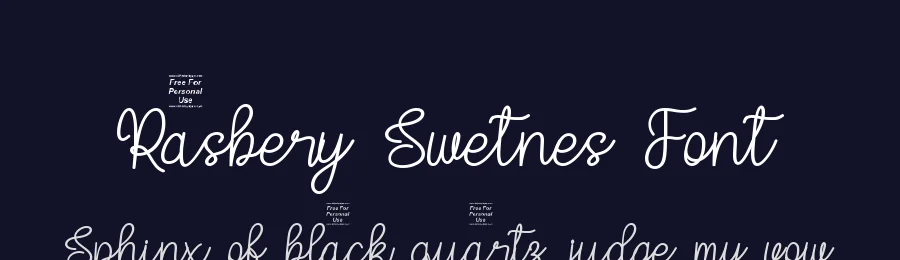 Rasbery Swetnes Font by SlideShoot — Script Handwritten Font — thumbnail 2