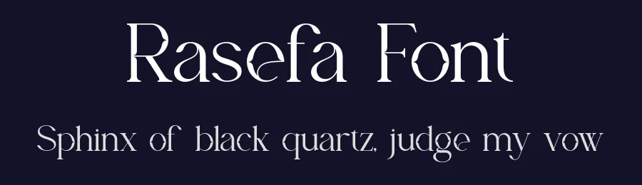 Rasefa Font by SlideShoot — Serif Font — thumbnail 2