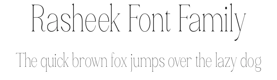 Rasheek Font Family by Nia Typework — Serif Font