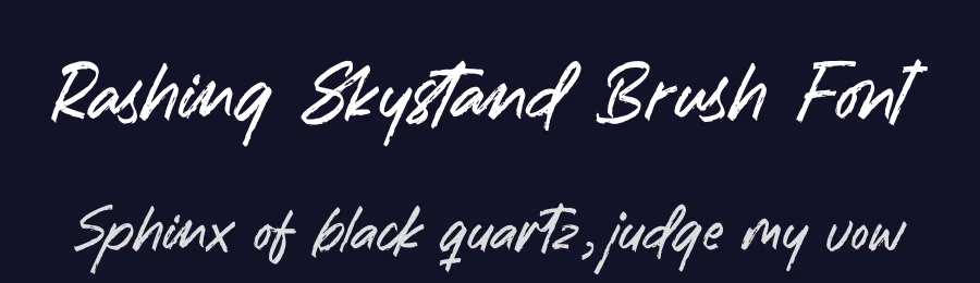 Rashing Skystand Brush Font by letterenastudios — Script Handwritten Font — thumbnail 2