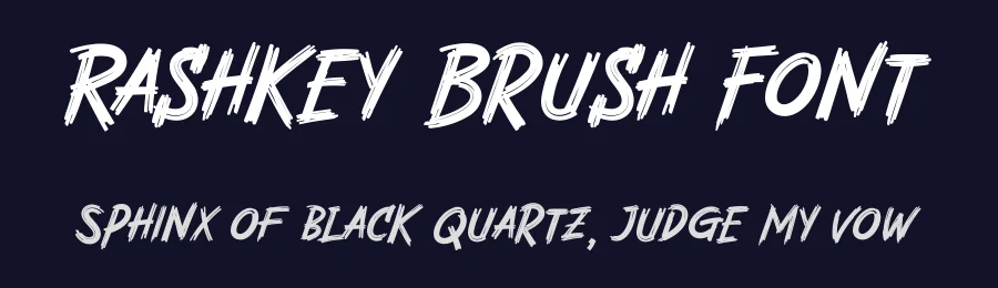 Rashkey Brush Font by Arterfak — Script Handwritten Font — thumbnail 2