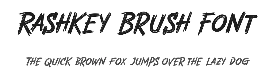 Rashkey Brush Font by Arterfak — Script Handwritten Font