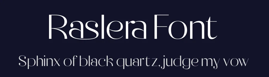 Raslera Font by timelesstype.co — Display Font — thumbnail 2