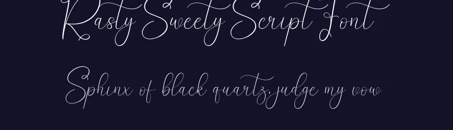 Rasty Sweety Script Font by creativeletter — Script Handwritten Font — thumbnail 2