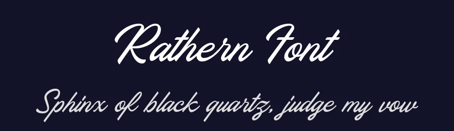 Rathern Font by Letterhend Studio — Script Handwritten Font — thumbnail 2