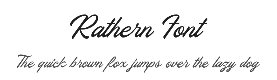 Rathern Font by Letterhend Studio — Script Handwritten Font
