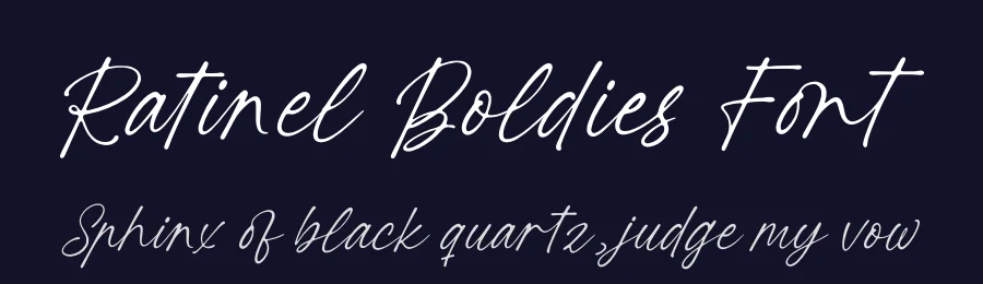 Ratinel Boldies Font by letterenastudios — Script Handwritten Font — thumbnail 2