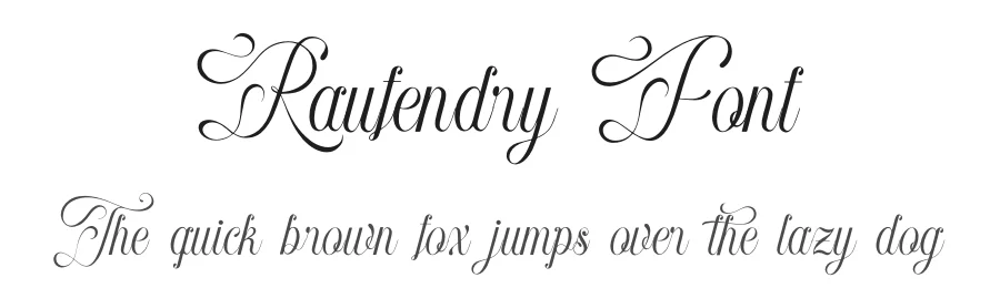Raufendry Font by Denustudios — Script Handwritten Font