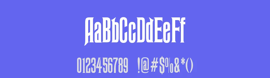 Ravenscroft Font by Justin Callaghan — Display Font — thumbnail 3