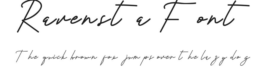 Ravensta Font by edricstudio — Script Handwritten Font