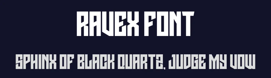 Ravex Font by Funtype — Display Font — thumbnail 2
