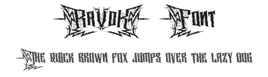 Ravok Font by Letterara Studio — Blackletter Font