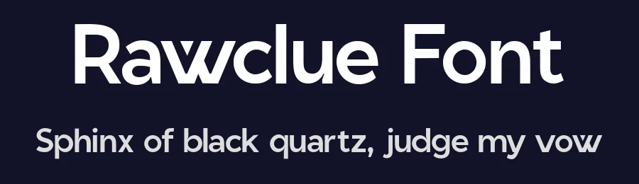 Rawclue Font by Lettermine — Decorative Font — thumbnail 2