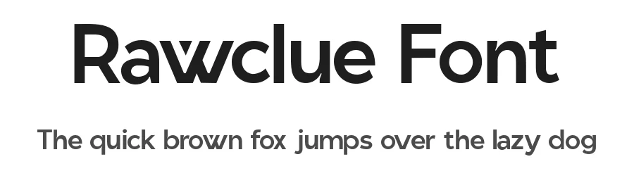 Rawclue Font by Lettermine — Decorative Font